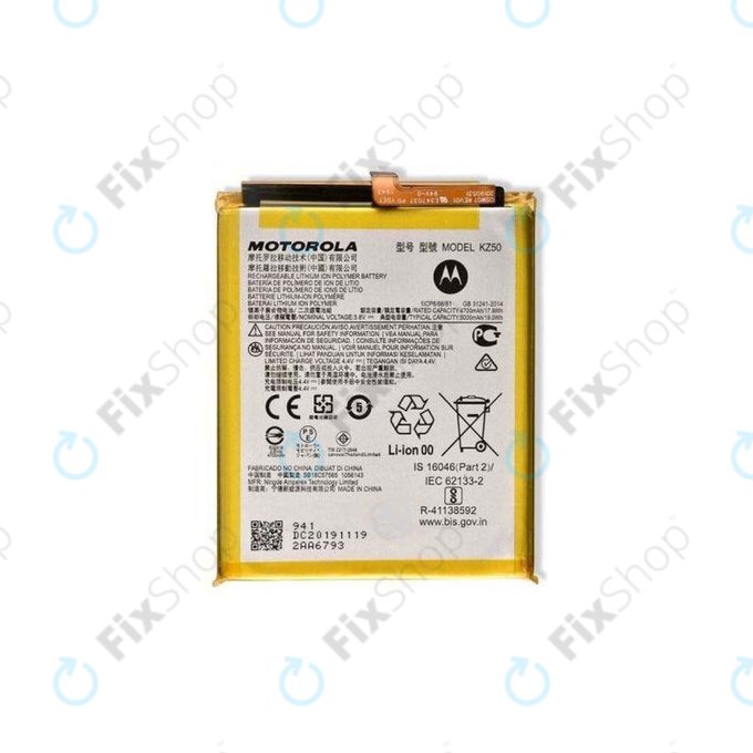 Μπαταρία για Motorola Moto G8 Power XT2041, SB18C57585, KZ50, 5000mAh, Service Pack