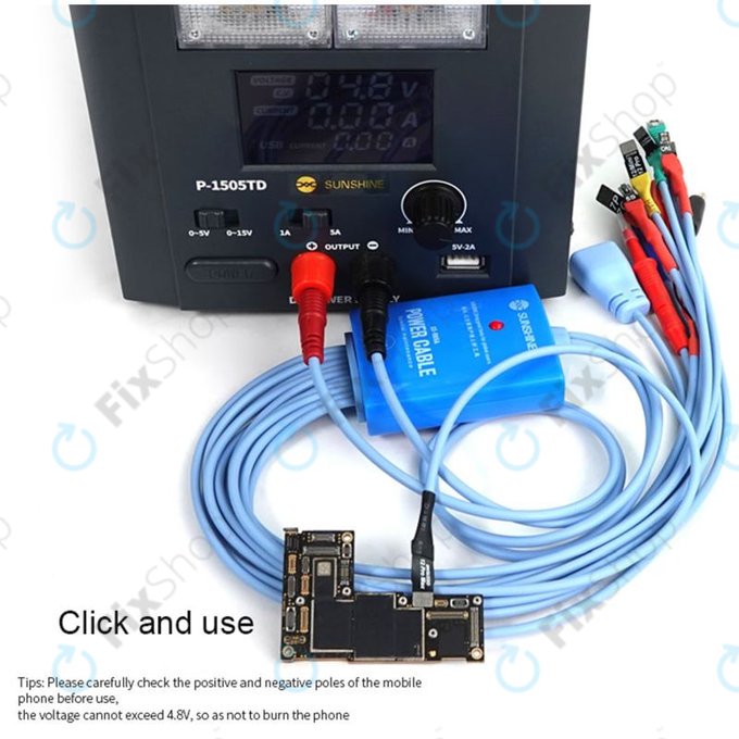 Σετ Καλωδίων Τροφοδοσίας Sunshine SS-905A | iPhone 5S - 12 Pro Max | Samsung