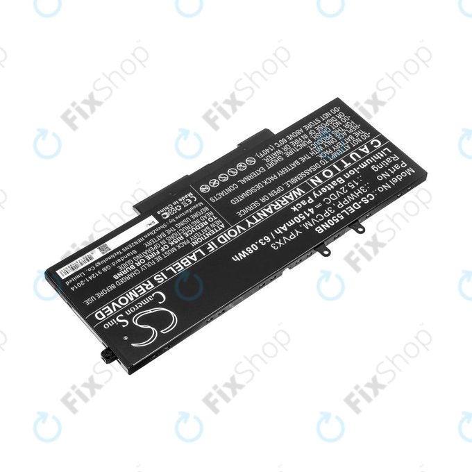 Μπαταρία για Dell Latitude 5501, Latitude 5401, Latitude 14 5410, Latitude 15 5511, 4150mAh, Li-Ion, 15.2V, 3HWPP, HQ