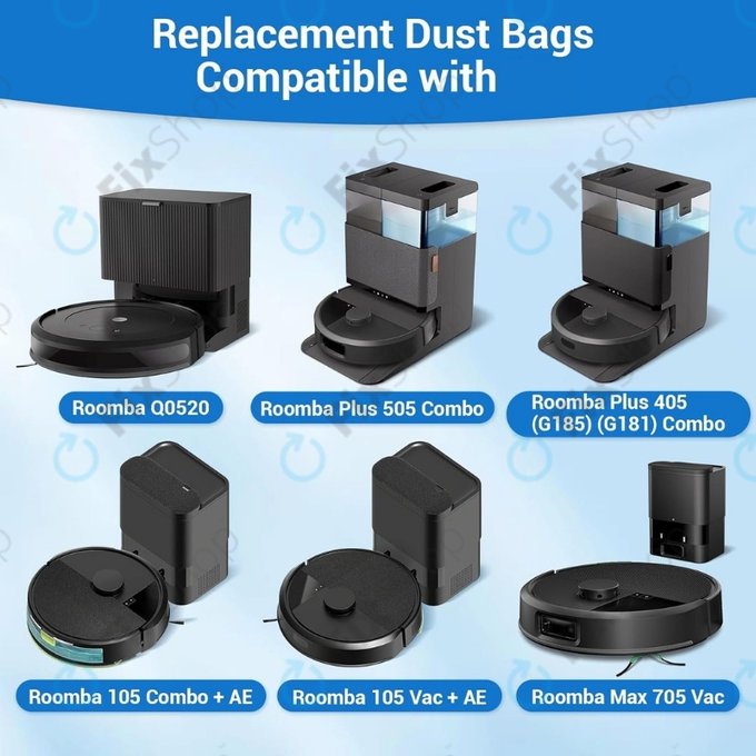 Σακούλα Σκόνης για iRobot Roomba Max 705 | Plus 504 | 505