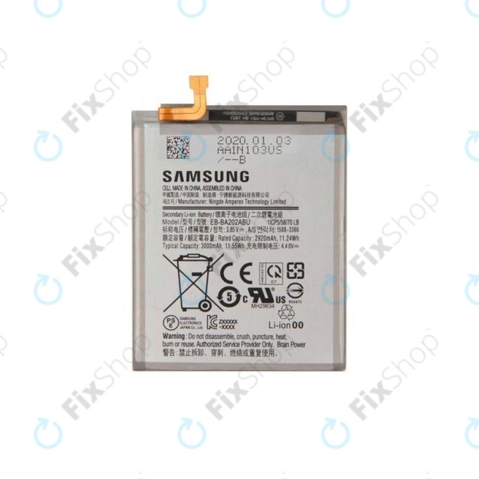 Μπαταρία για Samsung A20e A202F, GH82-20188A, 3000mAh