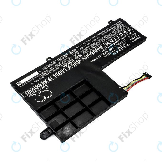 Μπαταρία για Lenovo Yoga 510 14, Yoga 510 15, 4600mAh, Li-Pol, 7.6V, L15L2PB1, HQ