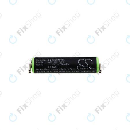 Μπαταρία για Wella Bella, Chromini, Super, Contura HS61, 700mAh, Ni-MH, 1.2V, WM1590-7290, HQ