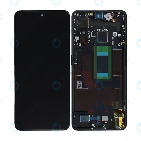 Συγκρότημα οθόνης για Oppo Reno 8 Pro, CPH2357, Glazed Black