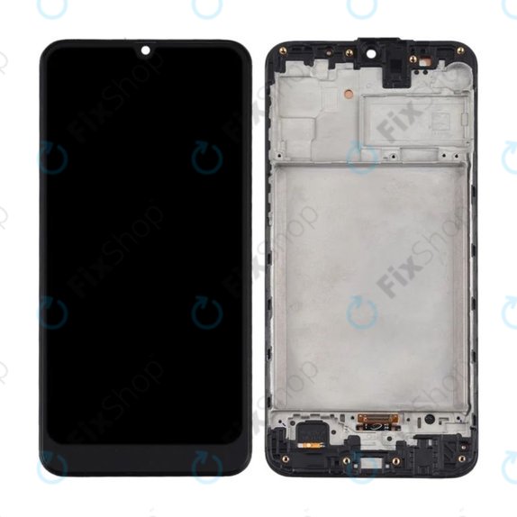 Συγκρότημα οθόνης για Samsung M31, M315F, Space Black, Aftermarket