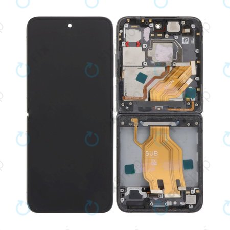 LCD Display Assembly για Xiaomi Mix Flip 2405CPX3DC | Μαύρο, Black