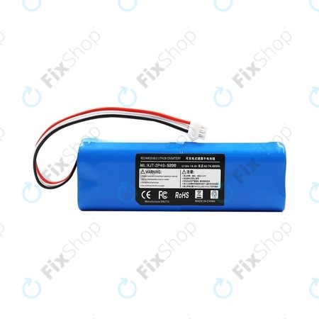 Μπαταρία για Xiaomi EVA, EVE Plus, Viomi S9, Dreame D10 Plus, L10, Lenovo T1 Pro, Lydsto R1, R1 Pro, S1, S1 Pro, XJT-2P4S-5200, 14.4V, 5200mAh