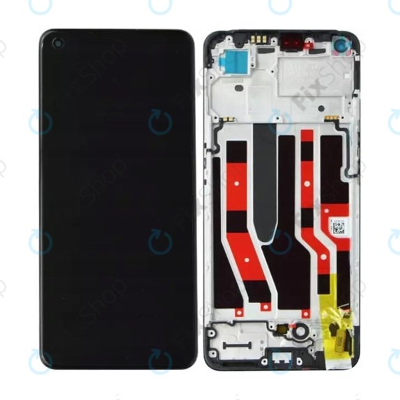 Συγκρότημα οθόνης για Oppo Reno 7 Lite, Cosmic Black