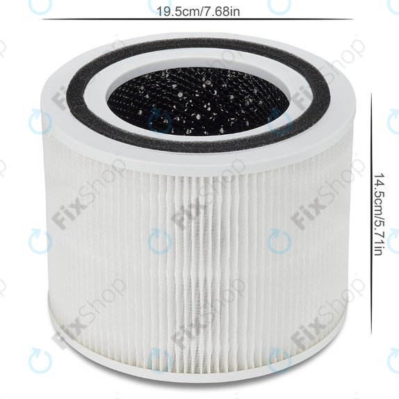 HEPA φίλτρο (Ενεργός άνθρακας) για Levoit Core 300 | 300s | P350