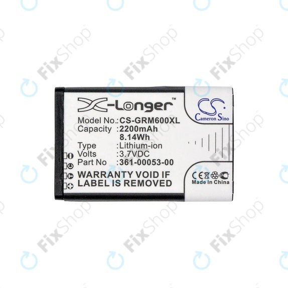 Battery για Garmin Montana 600 | 600T | 600t Camo | 650 | 650T | 680 | 680T | Monterra | 010-11599-00 | 010-11654-03 | 361-00053-00 | 361-00053-04 | 2200mAh | HQ