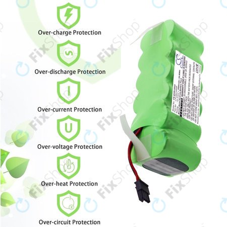 Μπαταρία για Ecovacs Deebot CR120, KK-8, X500, LP43SC2000P, 14.4V, 2000mAh, HQ