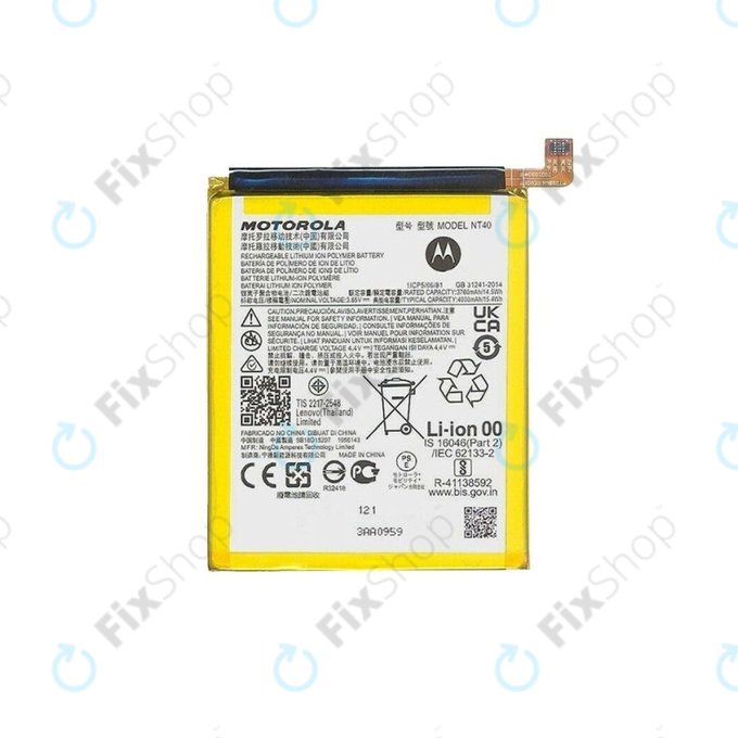 Μπαταρία για Motorola Moto E20 XT2155-3, SB18D15207, NT40, 4000mAh, Service Pack