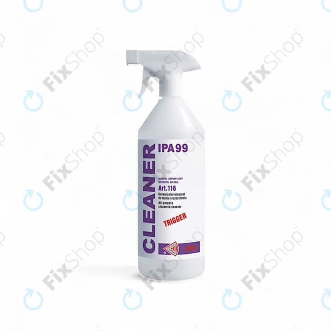 Ισοπροπανόλη 99%, 1000 ml, με ψεκαστήρα, Cleanser IPA
