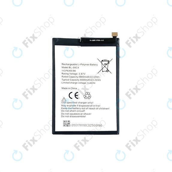 Μπαταρία για Infinix Hot 10i, BL-58CX, 6000mAh, FixPremium