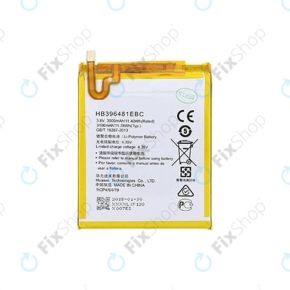 Μπαταρία για Huawei G8, Y6 II, Honor 5X, HB396481EBC, 3100mAh