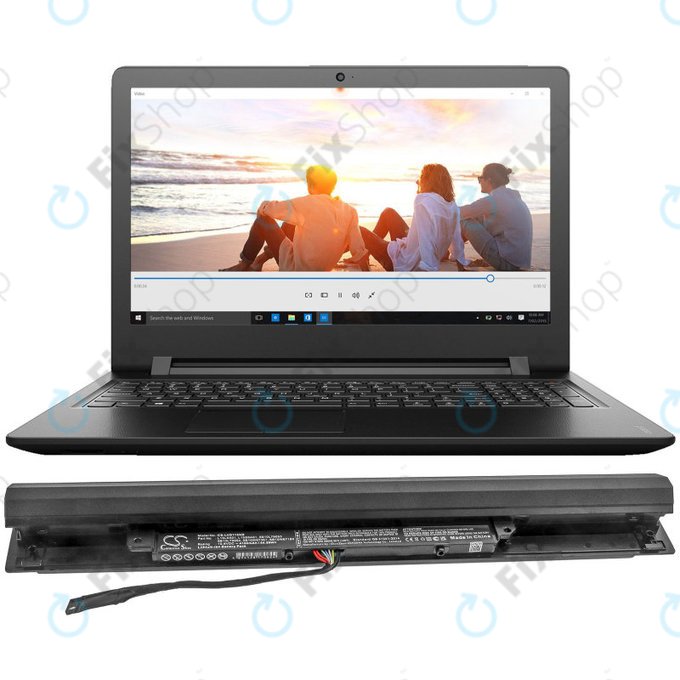 Μπαταρία για Lenovo IdeaPad 110-15, 4100mAh, Li-Ion, 10.8V, 5B10L79053, HQ