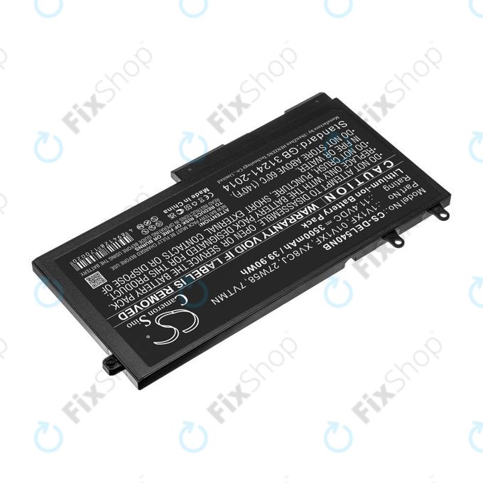 Μπαταρία για Dell Latitude 5400, Inspiron 7591 2-in-1, 3500mAh, Li-Ion, 11.4V, XV8CJ, HQ