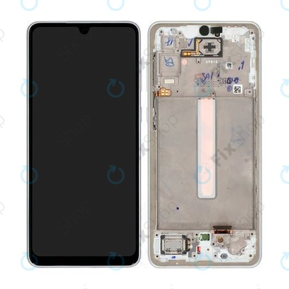 Συγκρότημα οθόνης για Samsung A33 5G, A336B, GH82-28143B, GH82-28144B, Awesome White, Service Pack