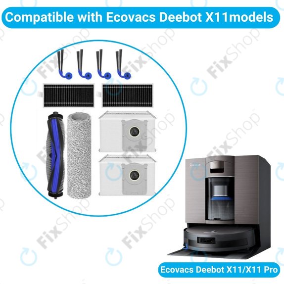 Ολοκληρωμένο Σετ για Ecovacs X11 Pro | X11