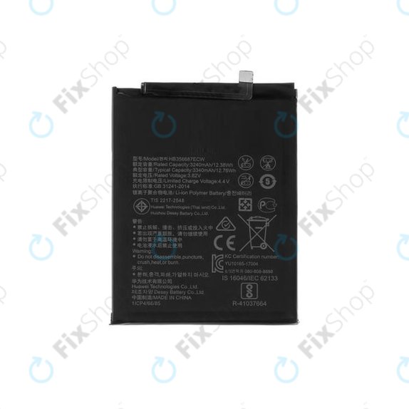 Μπαταρία για Huawei Mate 10 Lite, Honor 7X, Nova 2 Plus, P Smart Plus (Nova 3i), P30 Lite, P30 Lite 2020, HB356687ECW, 3340mAh