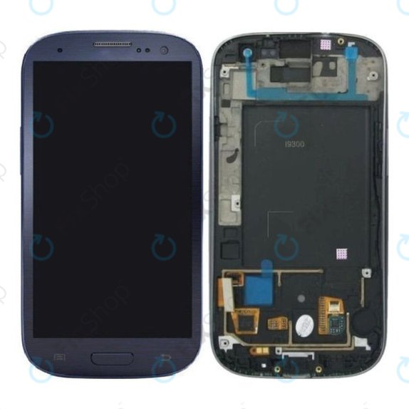 Συγκρότημα οθόνης για Samsung S3, i9300, Pebble Blue