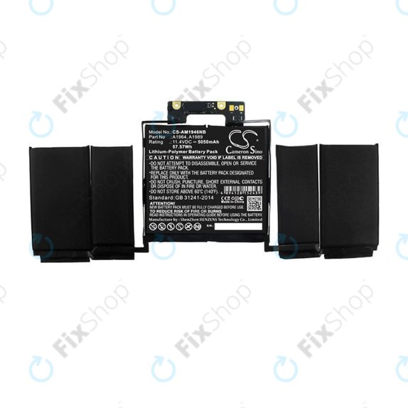 Μπαταρία για MacBook Pro 13", 2018 – 2020, A1989, A2251, A1964, 5050mAh, HQ