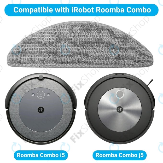 Πανί σφουγγαρίστρας, 2 τεμ. για iRobot Roomba Combo i5, j5