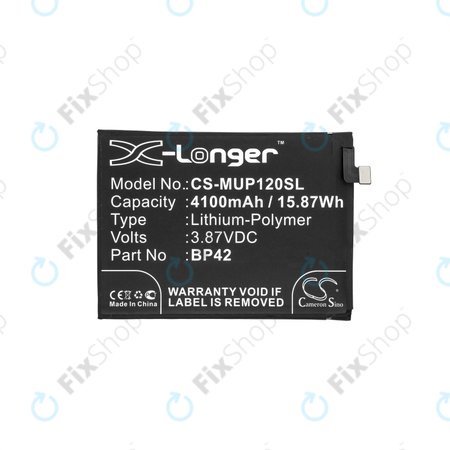 Μπαταρία για Xiaomi Mi 11 Lite 4G, Mi 11 Lite 5G, 11 Lite 5G NE, BP42, 4100mAh, HQ