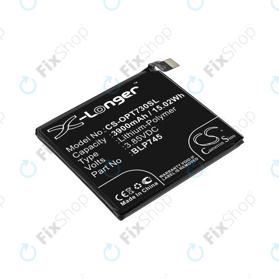 Μπαταρία για OnePlus 7T Pro, 3900mAh, Li-Pol, 3.85 V, BLP745, HQ