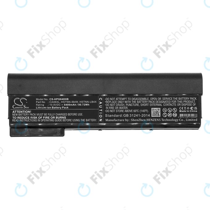 Μπαταρία για HP ProBook 640 G1, 650 G1, 655 G1, 645 G1, 8400mAh, Li-Ion, 10.8V, CA06XL, HQ
