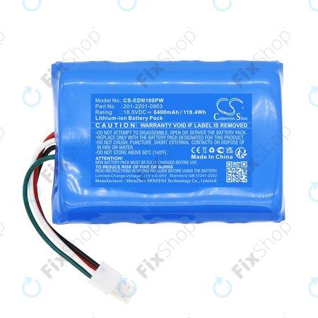 Μπαταρία για Ecovacs BAIZE, G1-800, GX-600, GOAT G1, 6400mAh, Li-Ion, 18.5V, 201-2201-0903, HQ
