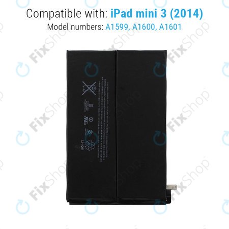 Μπαταρία για iPad Mini 3, 6471mAh