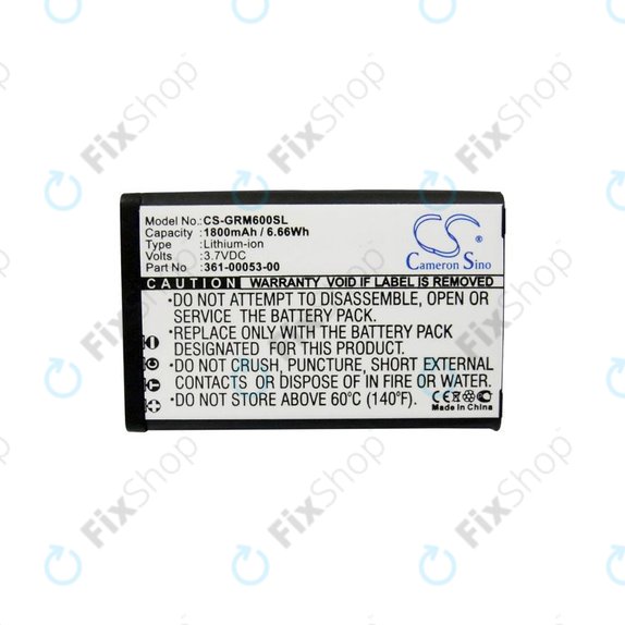 Μπαταρία για Garmin Alpha 200, Montana 600t Camo, 1800mAh, Li-Ion, 3.7V, 361-00053-00, HQ