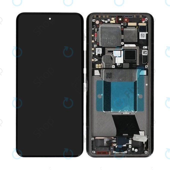 LCD Display Assembly για Xiaomi 14 Ultra | 56000500N100 | Μαύρο, Black | Service Pack
