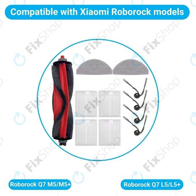 Ολοκληρωμένο Σετ για Xiaomi Roborock Q7 M5 | Q7 M5+ | Q7 L5 | Q7 L5+