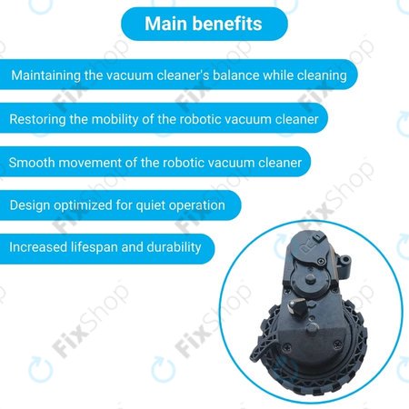 Τροχός με Κινητήρα (Δεξιός) για Ecovacs Deebot N-series | T-series | Ozmo-series