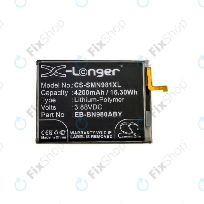 Μπαταρία για Samsung Note 20 N980B, EB-BN980ABY, 4200mAh, HQ