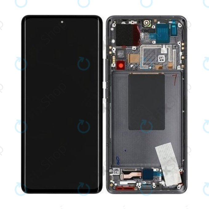 LCD Display Assembly για Xiaomi 12 Pro | 2201122C | 2201122G | Gray | Service Pack