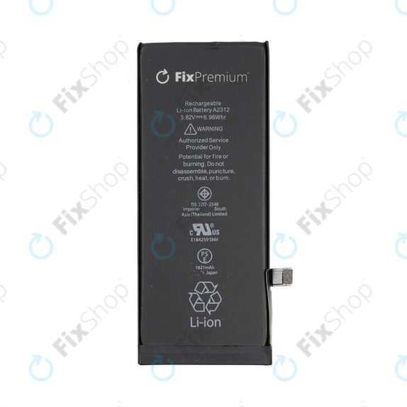 Μπαταρία για iPhone SE (2nd Gen 2020), 1821mAh, FixPremium