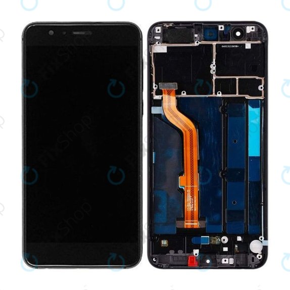 Συγκρότημα οθόνης για Huawei Honor 8, Midnight Black, Aftermarket