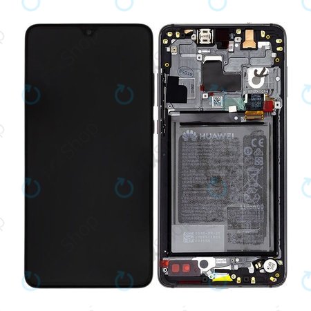 LCD Display Assembly με Battery για Huawei Mate 20 | 02352ETG | Μαύρο, Black | Service Pack