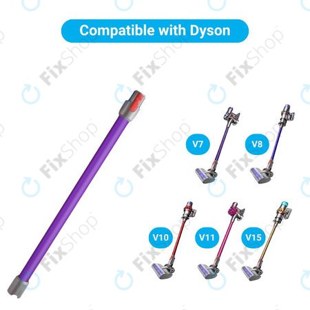 Σωλήνας Αναρρόφησης για Dyson V-series | Outsize | Μωβ | Purple