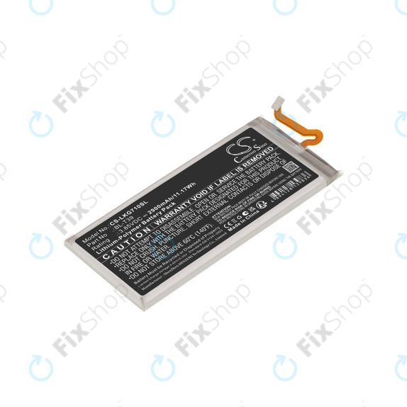 Μπαταρία για LG G7 ThinQ, Xpression Plus 2, 2900mAh, Li-Pol, 3.85 V, BL-T39, HQ
