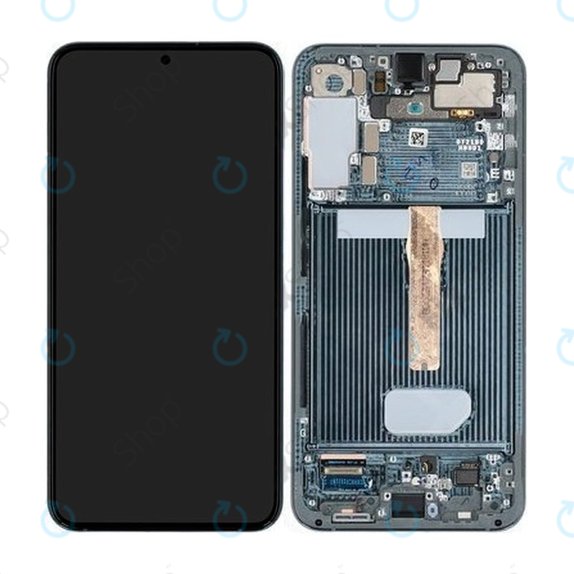 Συγκρότημα οθόνης για Samsung S22 Plus, S906B, GH82-27500C, GH82-27501C, Green, Service Pack