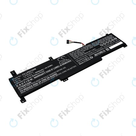 Μπαταρία για Lenovo IdeaPad 3-series, 3950mAh, Li-Pol, 11.4V, L20M3PF0, HQ