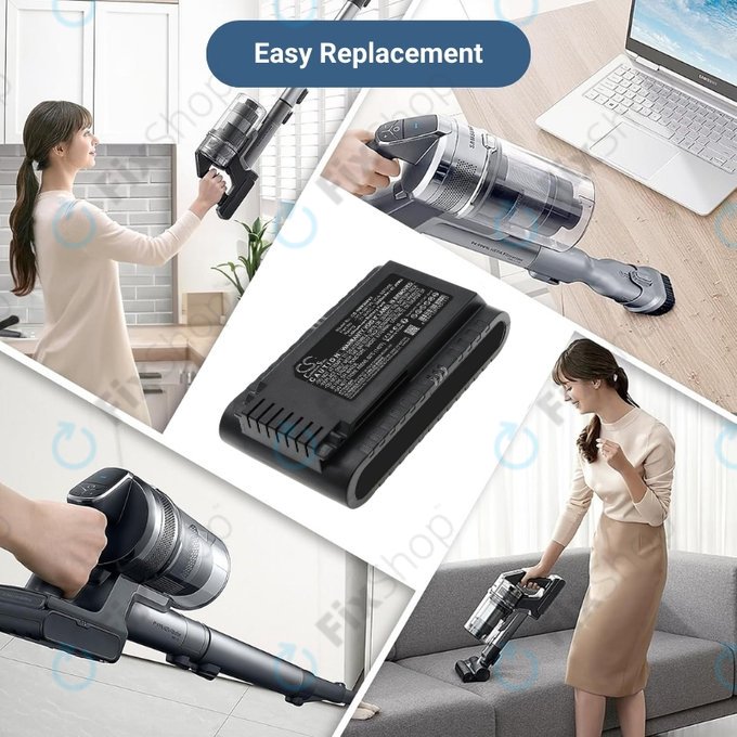 Μπαταρία για Samsung Jet 75, 75 Multi, 75 Premium, VS70, 90, VS9000, VCA-SBT90, VCA-SBT90E, DJ96-00221A, 21.6V, 2000mAh, HQ