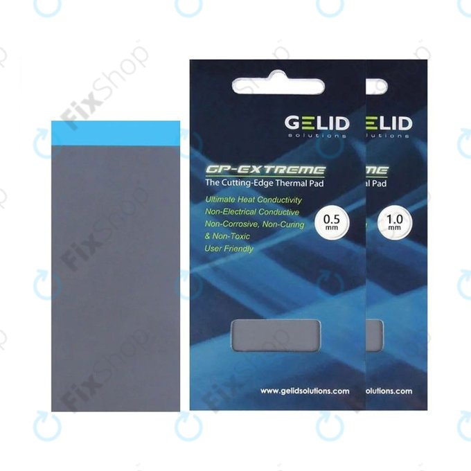 Θερμοαγώγιμο pad GELID GP-Extreme, 12 W/mK, 80 × 40 × 1.0mm