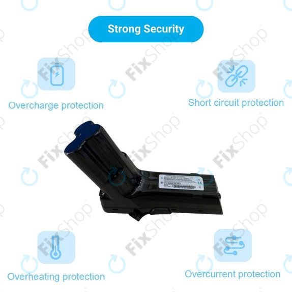 Μπαταρία για Philips SpeedPro Max, SpeedPro Max Aqua, 8000-series, 18650HE2, 25.2V, 2400mAh