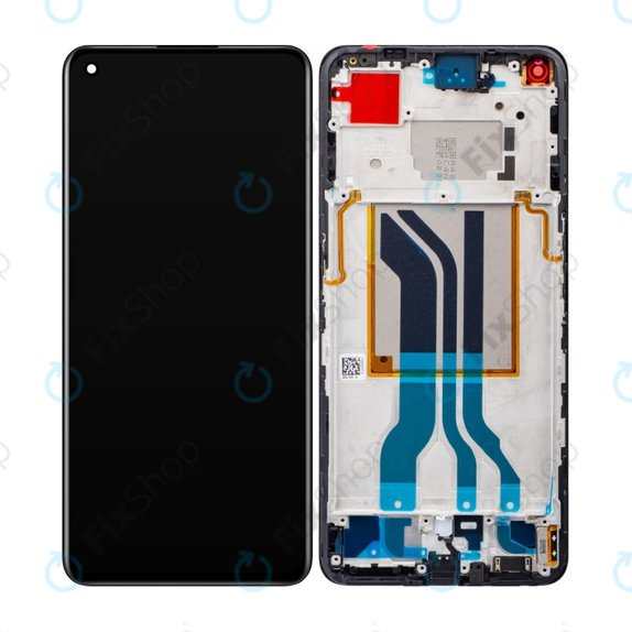 Συγκρότημα οθόνης για Realme GT 2 5G, RMX3310, RMX3312, Steel Black