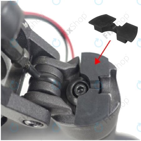 Αποσβεστήρες Δόνησης (3τμχ) για Xiaomi Mi Electric Scooter 1S | 2 M365 | Essential | Pro | Pro 2 | Μαύρο | Black